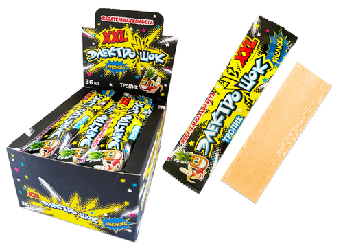 Жев. конф. "Электрошок XXL" тропик 12*36шт 25г