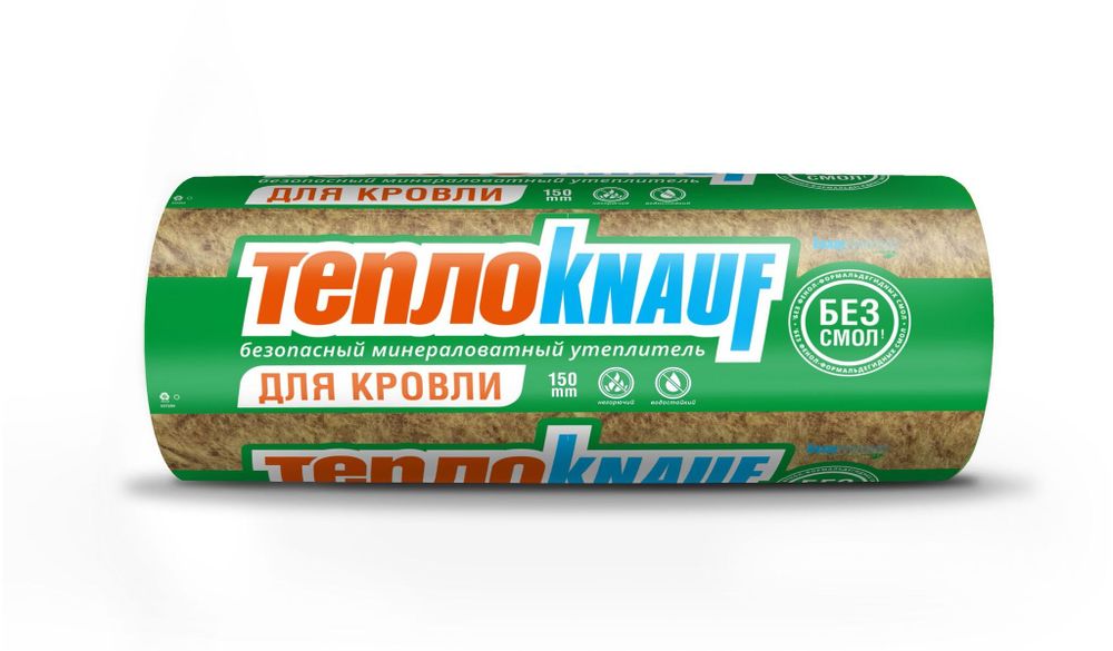 Мат теплоизоляционный KNAUF Для Кровли TR 037 Аquastatik 1220х5500х150  1 шт