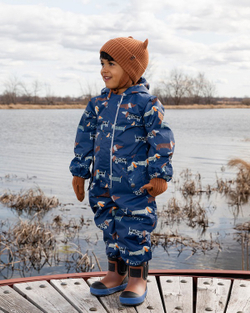 Купить демисезонный комбинезон Deux par Deux H30 W65S 3H033 (шапочка в комплекте!)