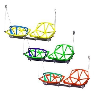 Качели "взрослый-малыш" непрозрачные