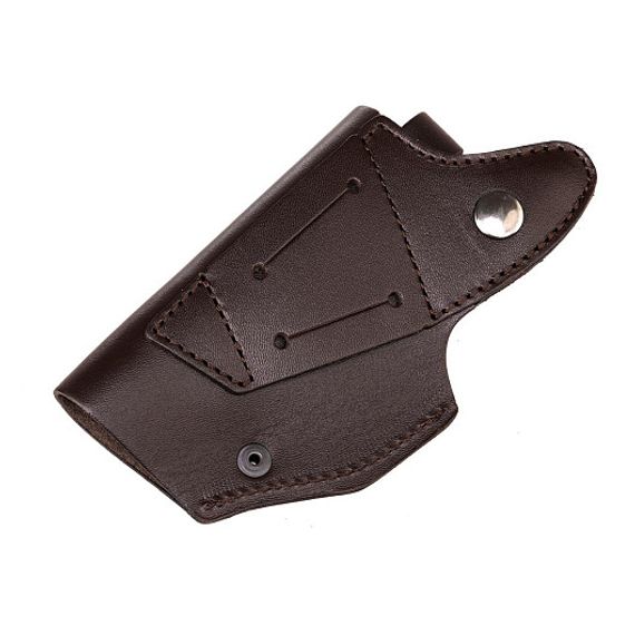 Кобура поясная под ПМ с запасной обоймой коричневая (HS-ПК-4br) Helios