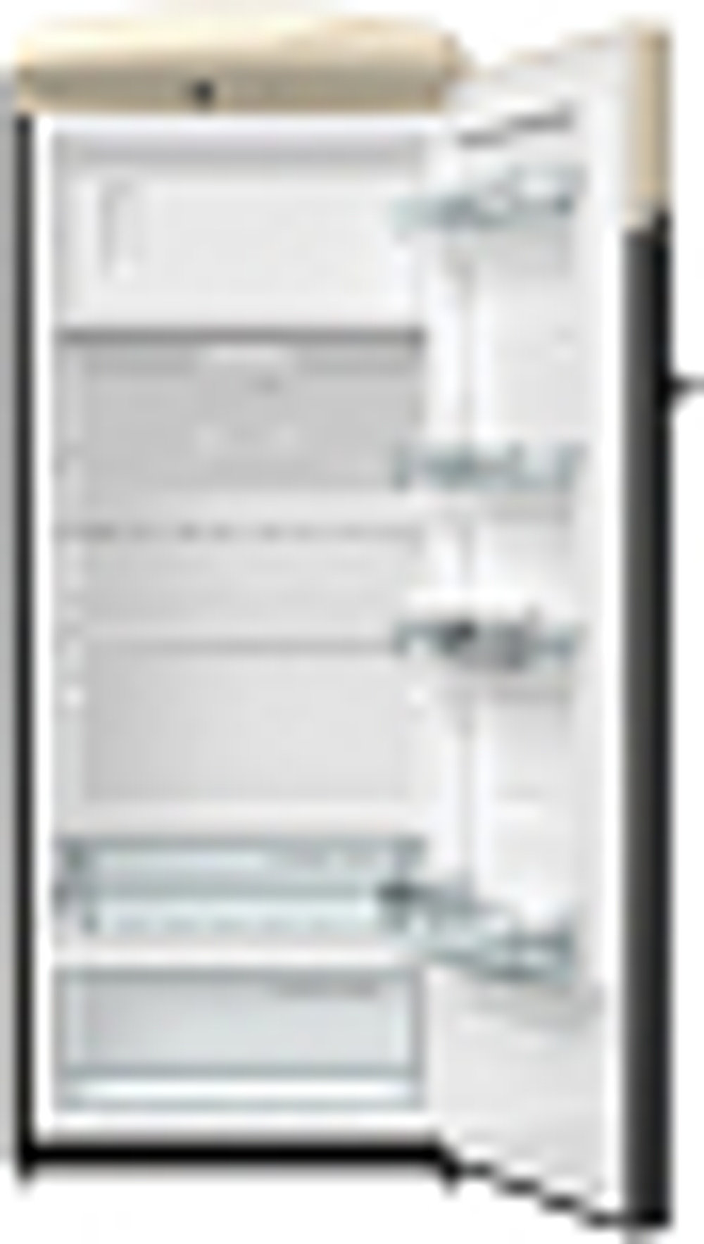 Отдельностоящий однокамерный холодильник Gorenje OBRB153BK