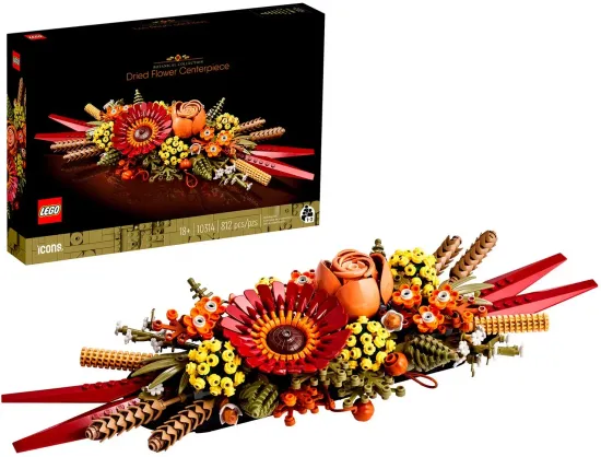 Конструктор LEGO Botanical, Dried Flower Centerpiece
