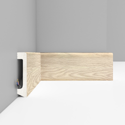 Плинтус напольный Decomaster ECO LINE D235-82 80х17х2400мм