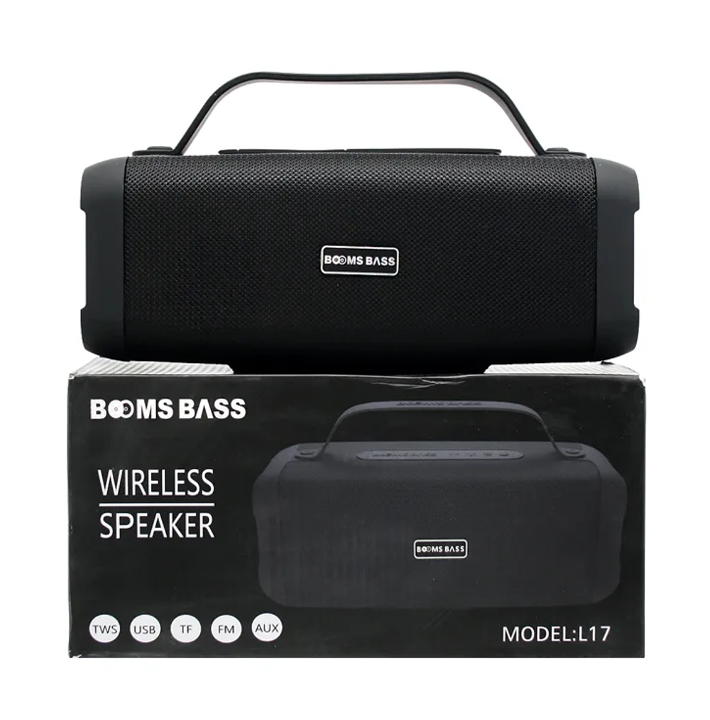 Портативная колонка Booms Bass L17 (10W/BT/USB/FM)