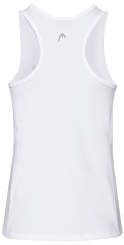 Женский топ теннисный Head Club Tank Top W - white