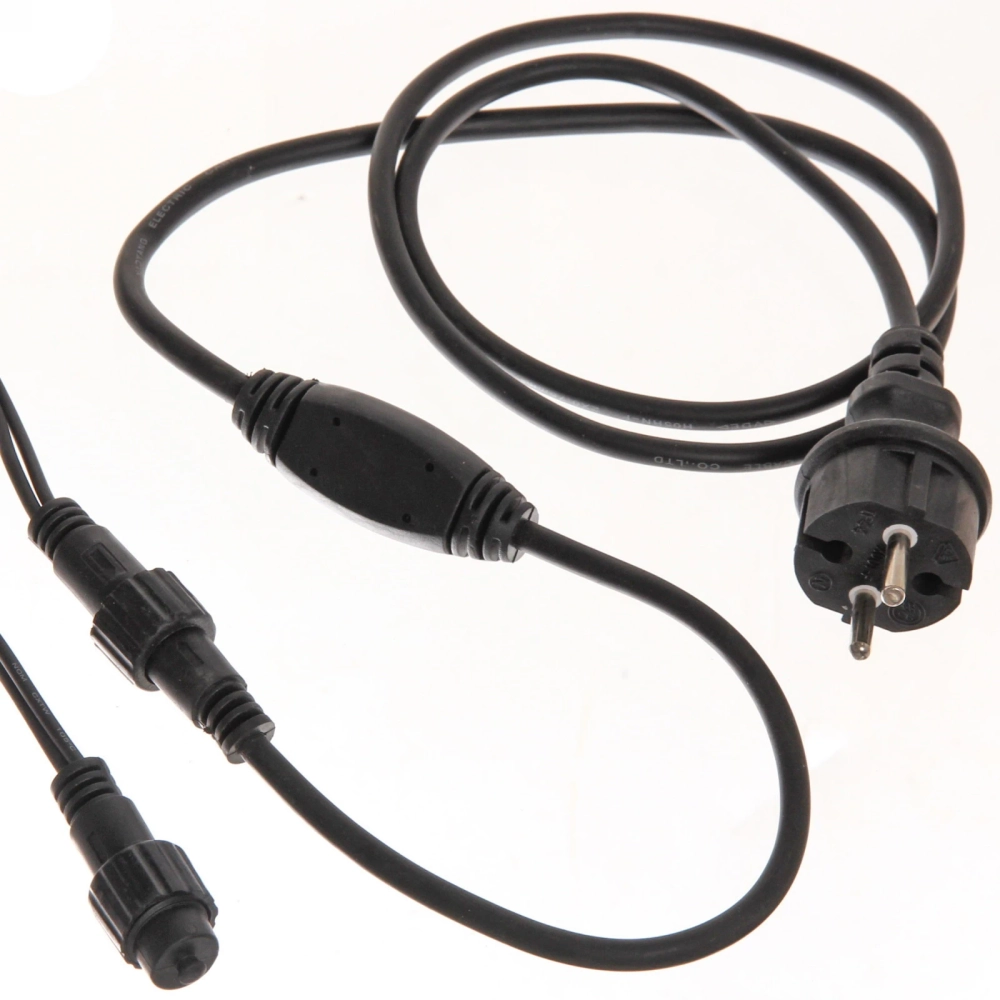 Гирлянда для улицы БАХРОМА «Мерцание» ш5м* в40/60см 180 ламп LED, черный провод, IP-65, Мультицвет (возможность соединения)