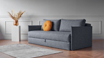 Диван Коя Лайт Strong Plus 10 208*94*80 см, Серый Рогожка Еврокнижка Фиеста