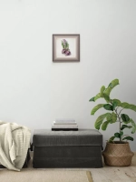 Картина на стену на холсте "Весенний прованс" 27*27 см