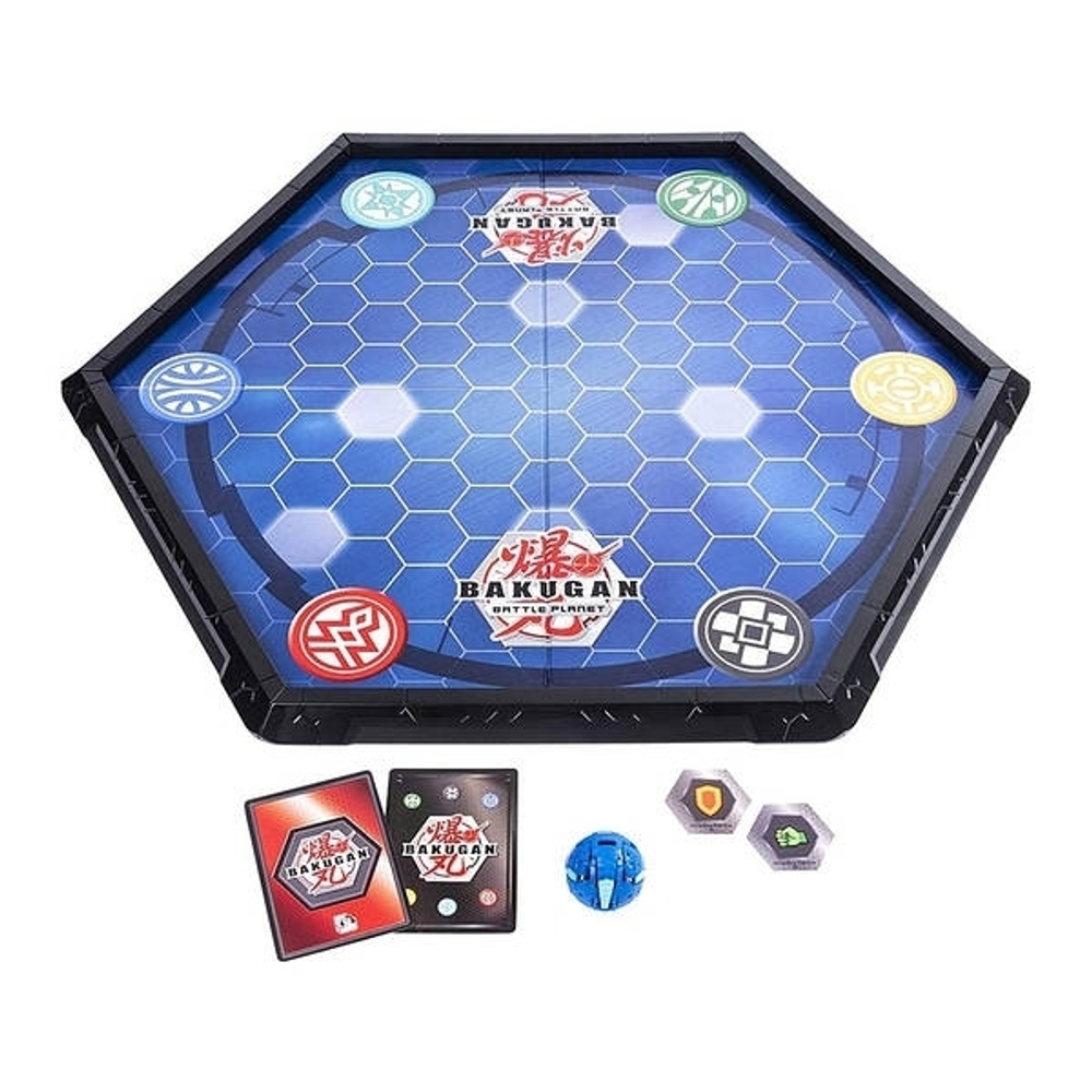 Игровой набор с ареной "BAKUGAN Battle Planet, Bakugan Dragonoid" Бакуган Арена с двумя фигурками
