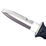 Нож подводника DELFiN Talons Pro Чёрный с магнитными ножнами