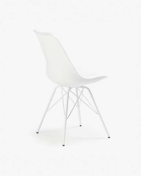 Стул Lars Metal белый | La Forma | Купить в Hallberg.ru