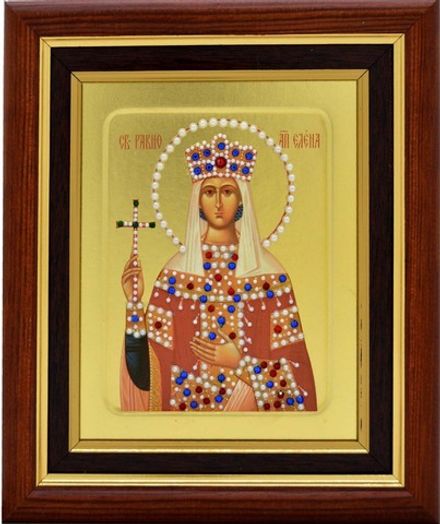 Икона Елены равноапостольной, писанная в монастыре.