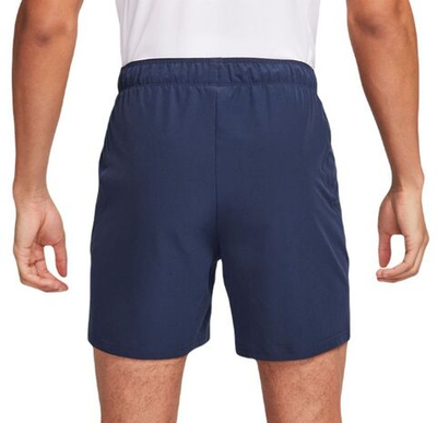 Мужские теннисные шорты Nike Court Dri-Fit Advantage 7" Tennis Short - obsidian/obsidian/white