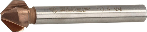 Зенкер конусный 10,4х50мм М5 Зубр