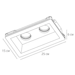 Точечный встраиваемый светильник Arte Lamp
