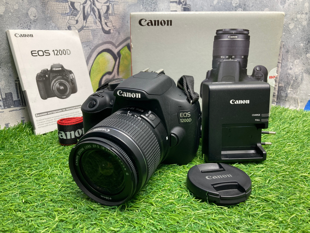 Canon 1200D kit 18-55mm 3.5-5.6 III (4.150 кадров)