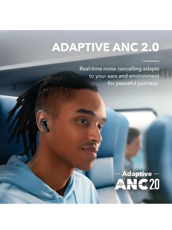 Беспроводные наушники Anker Soundcore Liberty 4 NC, черные