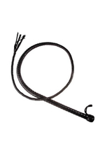 Кнут кожаный черный (Цвет: черный)