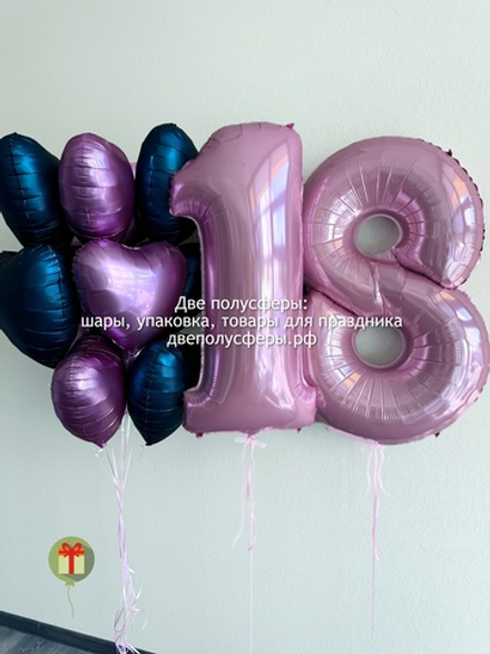 Набор шаров 18 лет