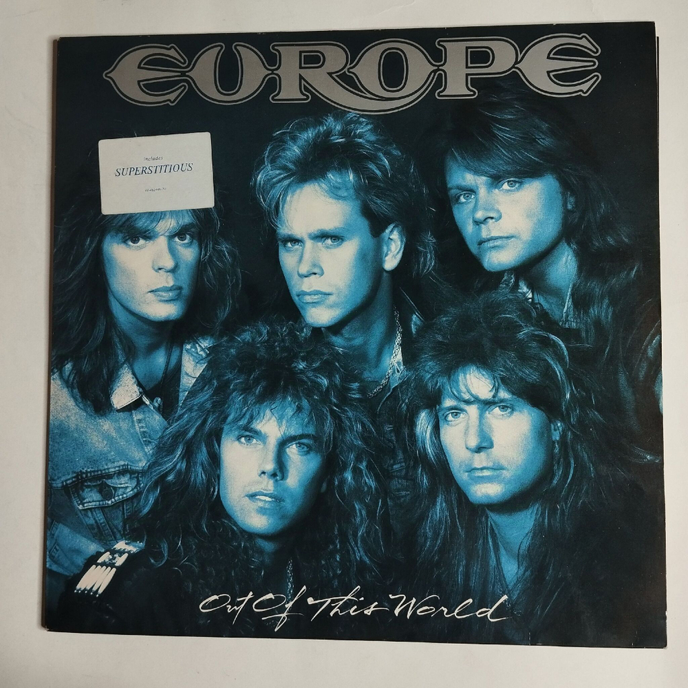 Винтажная виниловая пластинка LP Europe Out Of This World (Holland 1988)