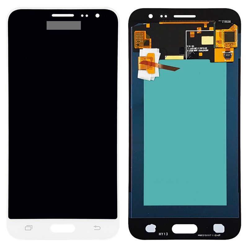 Дисплей для Samsung J3 2016 SM-J320 AMOLED белый в сборе с тачскрином
