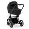 Коляска для новорожденных Cybex Priam IV Sepia Black шасси Matt Black
