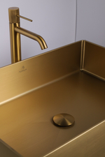 Раковина AltroBagno Solido 001021 OrSp из нержавеющей стали