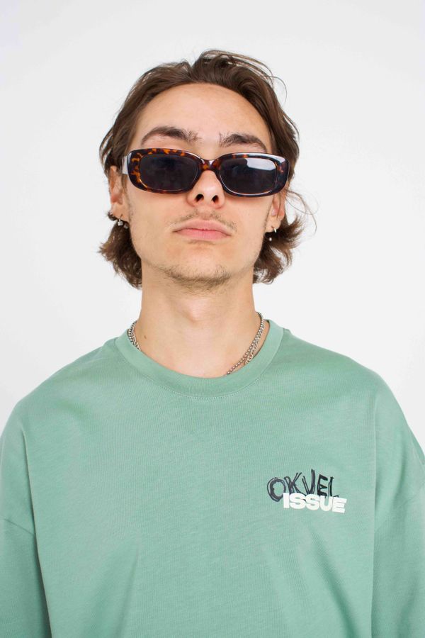 Футболка Okvel зеленая - фото 3