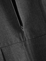 Сарафан школьный для девочки Next T40-836, Серый