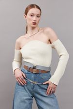 ТОНКИЙ РЕМЕНЬ С ЗАМОЧКОМ SILVER GREY