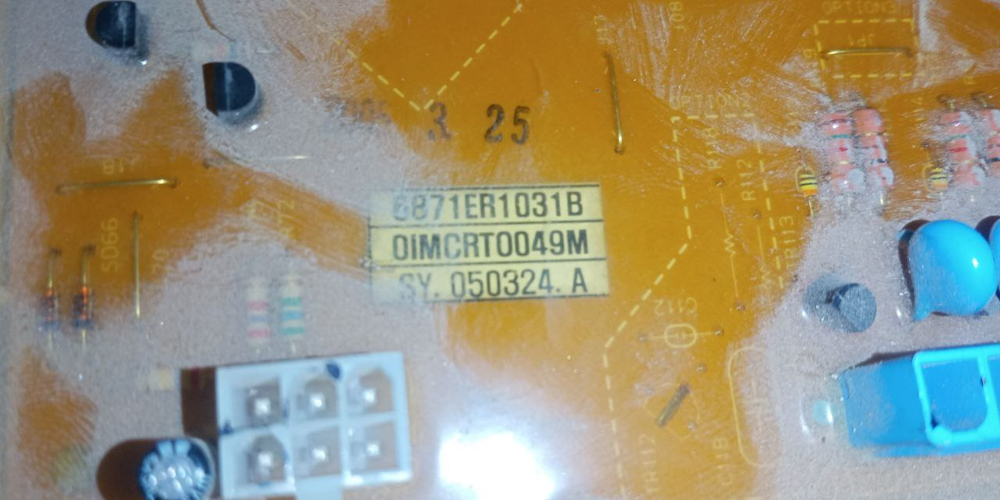 191 Электронный модуль для стиральных машин LG 6870EC9167A б/у