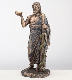 Veronese WS-1320 Статуэтка «Асклепий - бог медицины и врачевания»