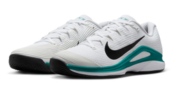 Мужские кроссовки теннисные Nike Zoom Vapor 12 - white/black/radiant emerald
