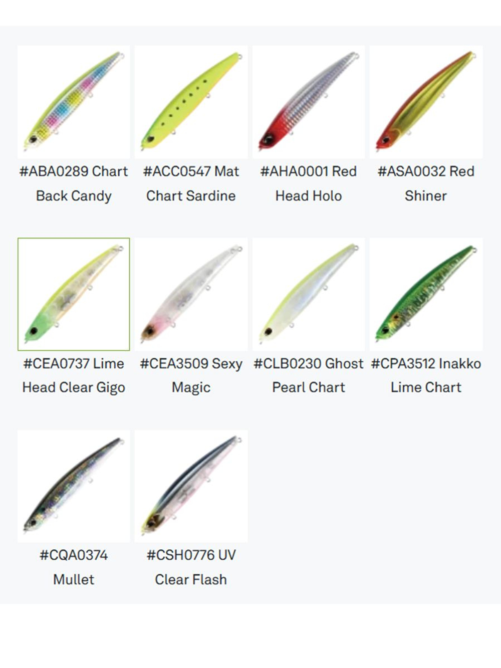 Воблер DUO Bay Ruf Seek 108 S Limited, ACC0772 Parrot OB, 108 мм, 26 г, тонущий, стикбейт