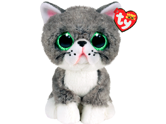 Yumşaq oyuncaq \ Мягкая игрушка \ Soft toys FERGUS - cat gray 15 sm