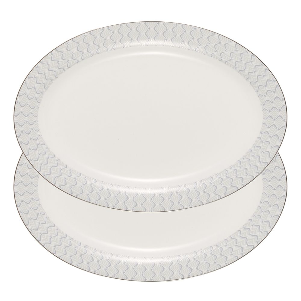 Набор тарелок сервировочных Gipfel Caroline 42931 31х22 см, 2 предмета