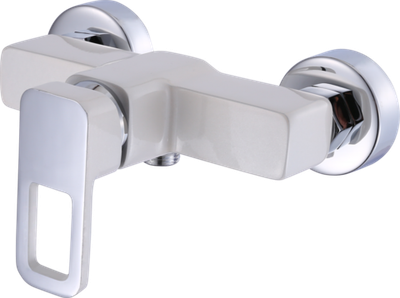 20008-F Смеситель для душевой кабины (БЕЛЫЙ) HANSEN  (10/1шт)