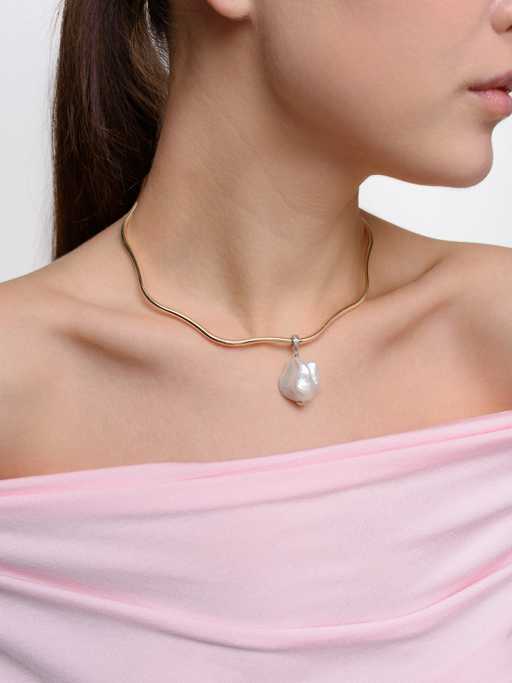 Колье "Hope Pearl" Gold