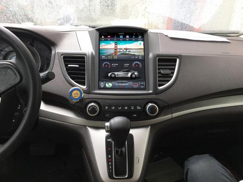 Магнитола для Honda CR-V 4 2012-2018 - Kuberg ZF-1091-Q6 вертикальный экран 10.4" в стиле "Тесла" на Android 11, CarPlay, 4G SIM-слот