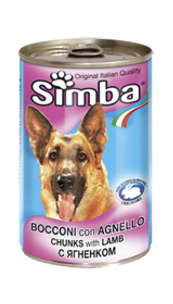 Simba Dog кусочки для собак с ягненком 1275 гр