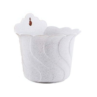 Кашпо "Хризантема" подвесное 0,75 л (мрам)