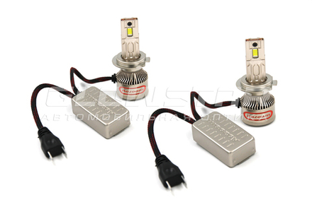Aozoom P10/H7 с вентилятором 12V 55W 3500Lm (комплект, 2шт)