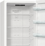 Отдельностоящий двухкамерный холодильник Gorenje NRK6201EW4
