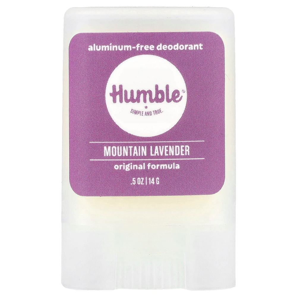 Humble Brands, дезодорант без алюминия, горная лаванда, 14 г (0,5 унции)