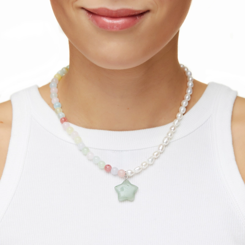 Колье Конфетный Жемчуг