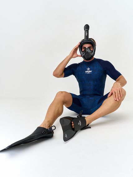 Ласты регулируемые Sargan Релакс черные