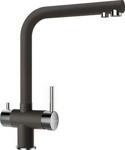 Смеситель SCHOCK Wellus New, Cristadur серебристый камень