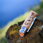 Нож Opinel №8 Alpine adventures нерж.сталь дуб гравировка лыжи