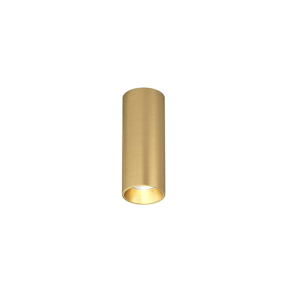 DK2615-SB Накладной светильник SHINE TUBE со светодиодом, D45*H115, IP20, 3000К, 7W, RA?90, сатинированная латунь, алюминий